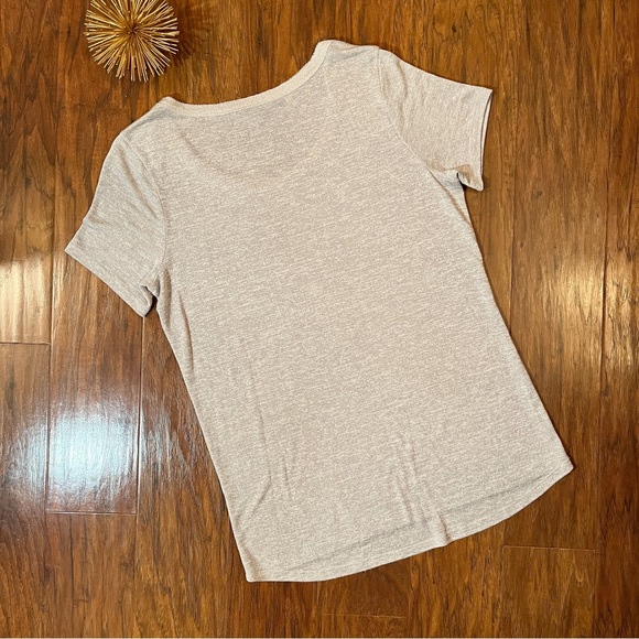 Vince Light Heather Gray Soft Knit Semi-Sheet Top Size XS Women’s - Picture 5 of 5